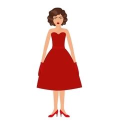 Slim Women Nude Royalty Free Vector Image VectorStock