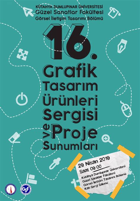 16 Grafik Tasarım Ürünleri Sergisi ve Proje Sunumları