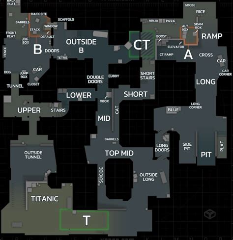 Steam Community Guide Callouts Maps Csgo