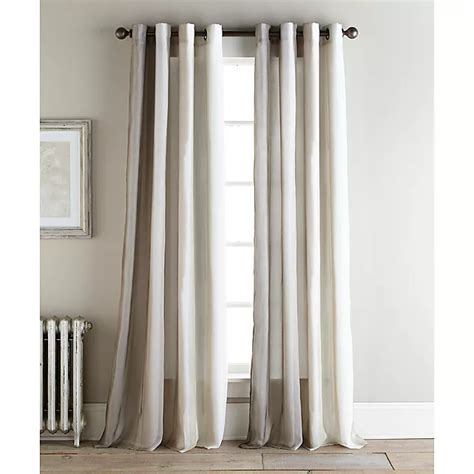 Sherry Kline Ambiance 96 Inch Rod Pocketback Tab Sheer Curtain Panels