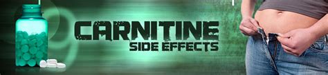 Carnitine Side Effects - Mr Supplement Australia