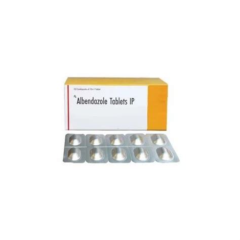 Albendazole Ip 400 Mg Tablet At Rs 200 Box Albendazolum Tablet In Nagpur Id 2851581307773