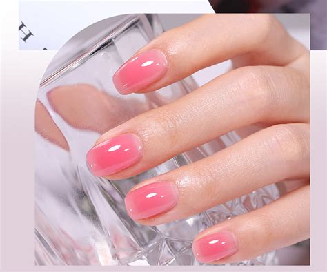 Ur Sugar Jelly Gel Polish Rubber Base Coat Transparent White Nude Soak Off Uv Led Nail Varnish