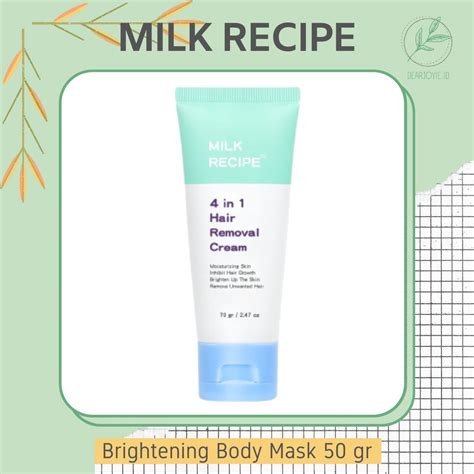 Jual Promo Milk Recipe In Hair Removal Cream Gram Krim