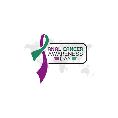 Vector Graphic Of Anal Cancer Awareness Day Good For Anal Cancer