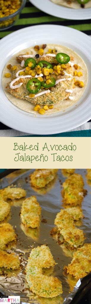 Baked Avocado Tacos With Jalape O We Are Not Martha