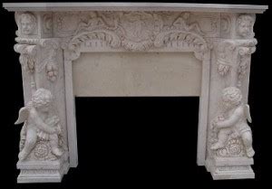 ITALIAN MARBLE FIREPLACE SURROUND – MODEL MFP120 Houston Tx - Custom ...