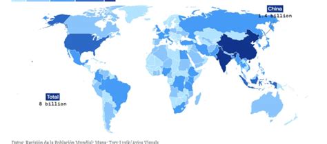 La Población Mundial Alcanzó Las 8 Mil Millones De Personas Diario La