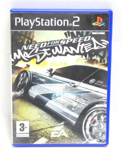 JEU PS2 NEED For Speed Most Wanted Nfs Complet Notice Console