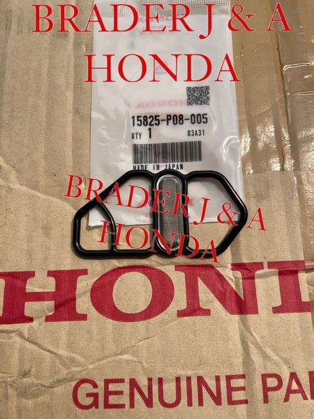 Jual Seal Sil Oli Filter Vtec Spool Valve Assy Integra Acura Mesin B