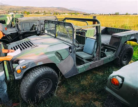 Military Humvee Man Hard Top Roof Aluminum M Hmmwv Two Passenger