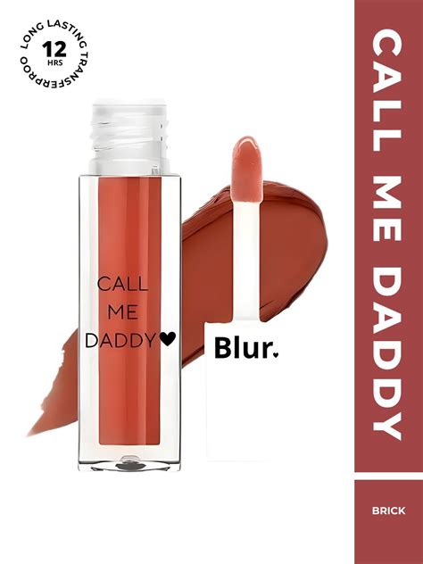 Buy Blur India Call Me Daddy Nude Matte Liquid Lipstick Ml Brick Lipstick For Women