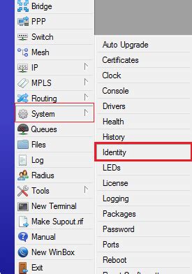 Cara Mengganti Router Identity Lab 6