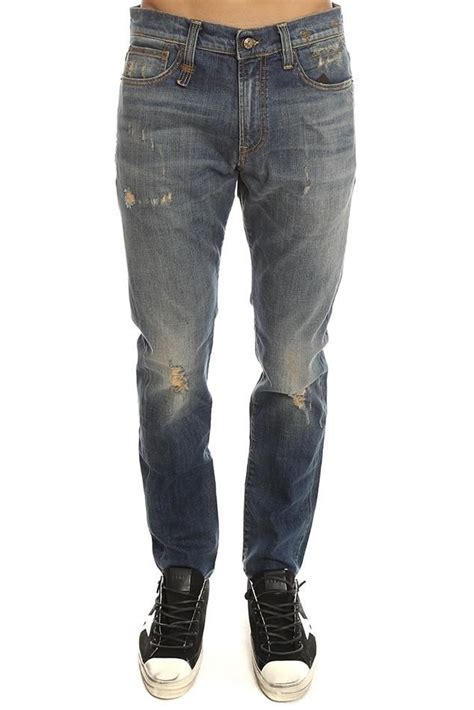 R13 Blue Low Jeans For Men Mens Designer Jeans Denim Design R13 Jeans