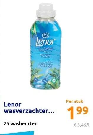 Lenor Wasverzachter Aanbieding Bij Action