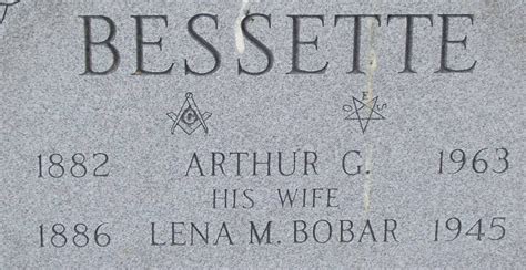 Lena M Bobar Bessette Find A Grave Memorial