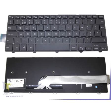 Teclado Português para Dell Latitude 3480 W6FVR