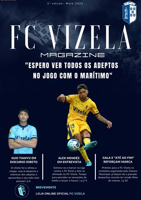 FC Vizela Magazine já à disposição FC Vizela