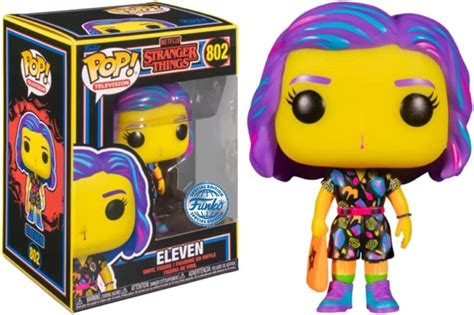 Funko Pop Television Stranger Things Eleven Mall Outfit Black Light