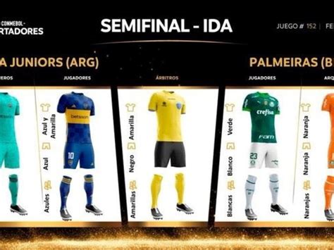 Boca y Palmeiras, con camisetas tradicionales para la semi :: Olé - ole