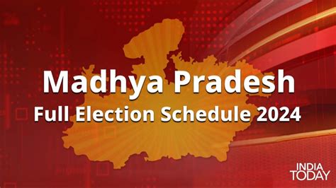 Madhya Pradesh Lok Sabha Election Date 2024 Total Seats Schedule And