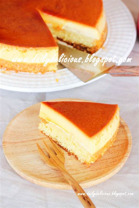 Dailydelicious Thai คัสตาร์ดเค้ก Soft And Comforting Cake