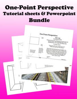 One Point Perspective tutorial Bundle by ArtsyCat | TPT