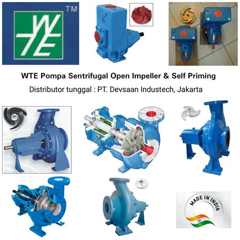 Centrifugal Pump Semi Open Impeller Cp A Pompa Sentrifugal