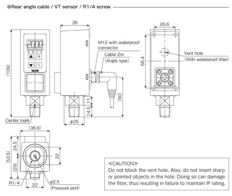 High Accurate Pressure Intelligent Digital Display Vsw2h Series