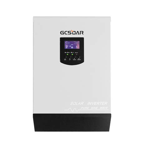 Gcsoar Off Grid Solar Inverter 5000W Pure Sine Wave Inversor Solar 48V