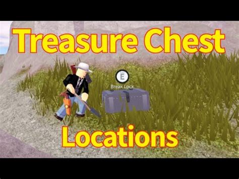 All Treasure Chest Locations In Wild West Roblox Pt Youtube