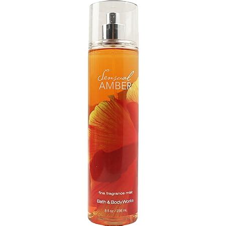 Amazon Bath Body Works Sensual Amber Fine Fragrance Mist