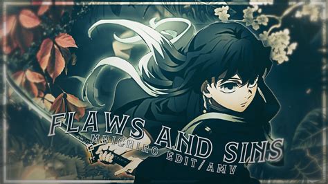 Muichiro Flaws And Sins 4k AMV EDIT Free Project File Clips