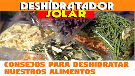 Aprende a Deshidratar Alimentos en casa usando el sol como energía