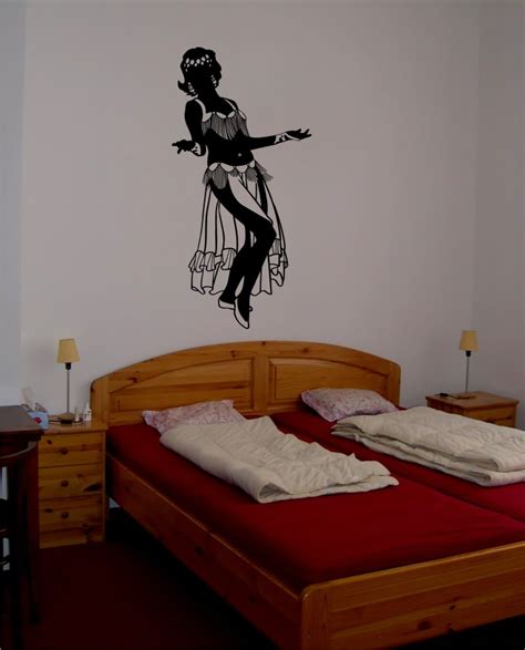 Vinyl Wall Decals Belly Dancer Sticker