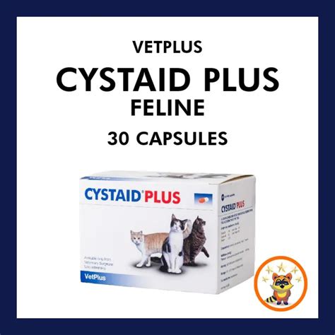 VetPlus CYSTAID Plus Feline Urinary For Cat Feline 30 Capsules Per