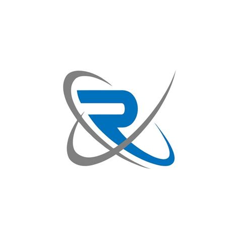 Premium Vector R Medical Technology Logo