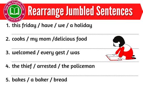 Jumbled Words Worksheets For Grade 5 K5 Learning 5th Grade Jumbled