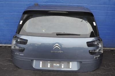 KLAPA TYLNA BAGAŻNIKA CITROEN C4 GRAND PICASSO 10481419010