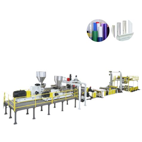 Twin Screw Dryer Free Vented Pet Sheet Extrusion Line China Twin Screw