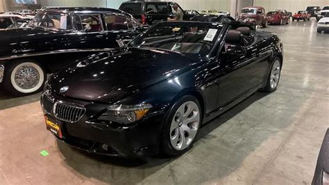 2006 Bmw 650i Convertible Vin Wbaek13466cn76460 Classic