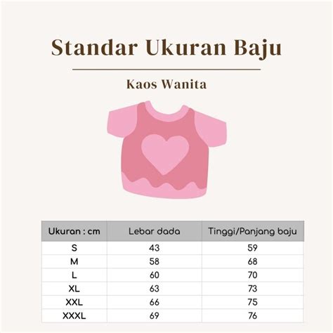 Berikut Standar Ukuran Baju Kemeja Hingga Kaos 89 Blue Garment