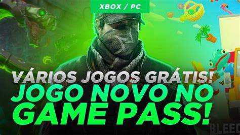 CORRE 2 NOVOS JOGOS GRÁTIS EXCLUSIVO hoje no XBOX GAME PASS e 2