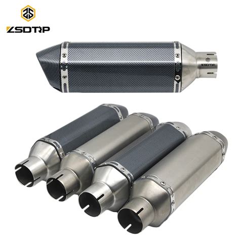 Zsdtrp Universal Mm Motorcycle Exhaust Modify Akrapovic Exhaust