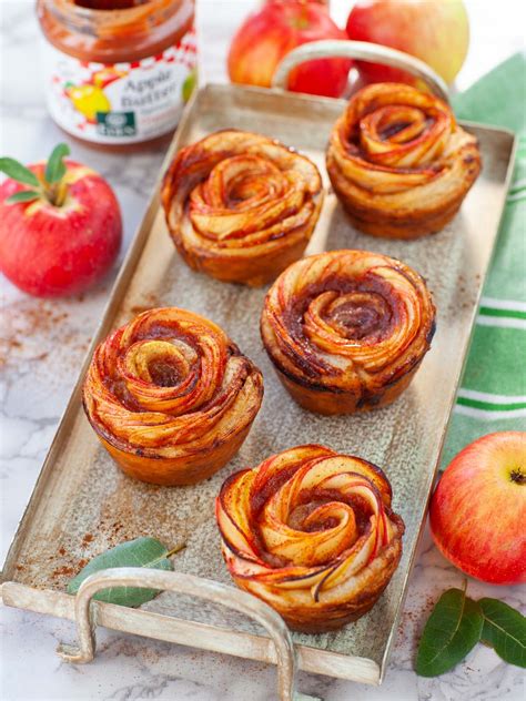 Easy Baked Apple Roses Recipe Video Tatyanas Everyday Food