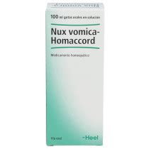 Nux Vomica Homaccord Ml Gotas Farmacia Ribera