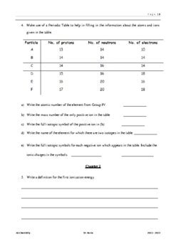 As Chemistry Complete Workbook Units Cie A Level By Dr Kev Watts