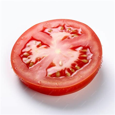 Premium Ai Image Tomato Slice Isolated Tomato Slices Tomato Sliced