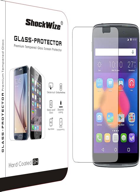 Amazon ShockWize 1 Pack Tempered Glass 3mm Thin Ballistic