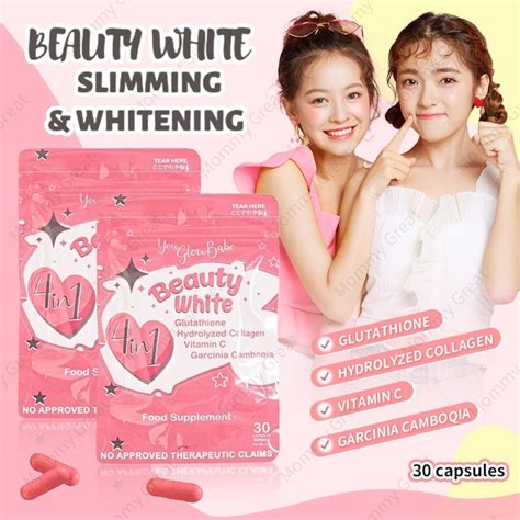 You Glow Babe Beauty White In Collagen Glutathione Collagen Slimming Whitening Vitamin C